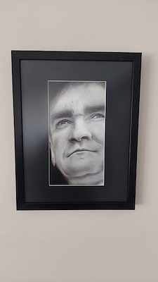 Mona Ramdar imzalı tablo — Karışık Teknik, 15×28 cm, 1.500 TL müzayede satışı