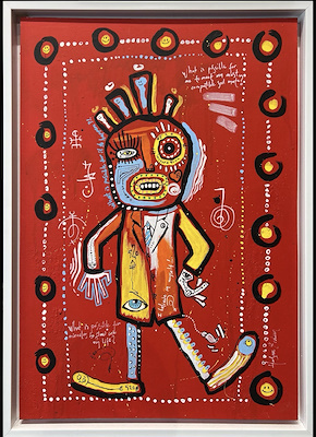 Hasan Erdem imzalı tablo — Akrilik, 50×70 cm, 11.000 TL müzayede satışı