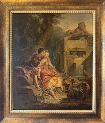 Eugine Forel imzalı tablo — Yağlıboya, 55×65 cm, 10.000 TL müzayede satışı