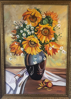 Zviadi Cherqezia imzalı tablo — Yağlıboya, 50×70 cm, 2.500 TL müzayede satışı