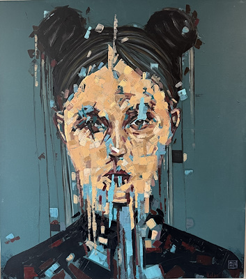 Mehmet Tekin imzalı tablo — Yağlıboya, 80×90 cm, 2.500 TL müzayede satışı