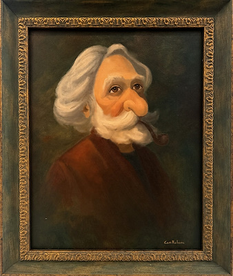 Cem Kebenç imzalı tablo — Yağlıboya, 30×40 cm, 18.000 TL müzayede satışı