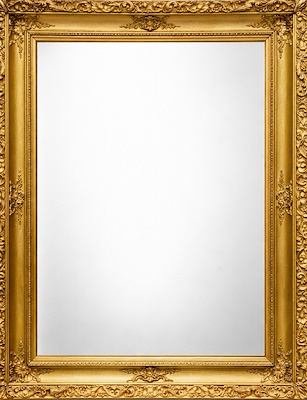 Çerçeveli Ayna imzalı tablo — 80×120 cm, 11.000 TL müzayede satışı