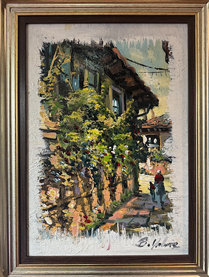 Bülent Yılmaz imzalı tablo — Yağlıboya, 35×50 cm, 2.500 TL müzayede satışı