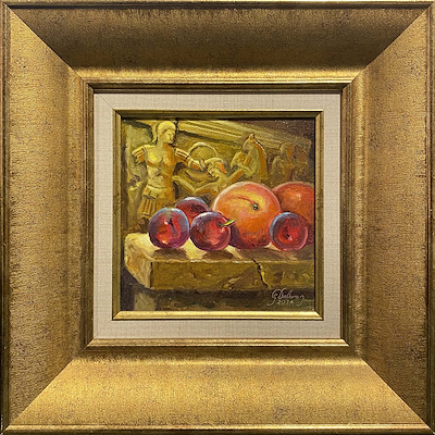 Gür Dalkıran imzalı tablo — Yağlı Boya, 20×20 cm, 2.250 TL müzayede satışı