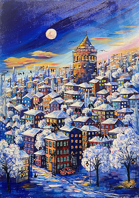 Emine Torun imzalı tablo — Yağlı Boya, 50×35 cm, 4.000 TL müzayede satışı