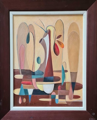 Bingül Nart imzalı tablo — Yağlı Boya, 45×35 cm, 8.000 TL müzayede satışı