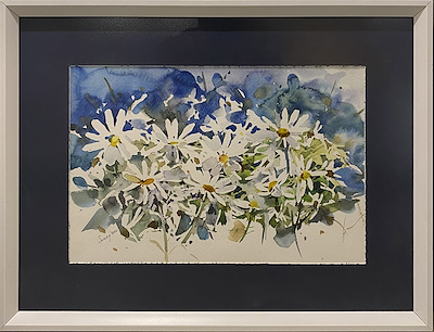 Sunay Şentürk imzalı tablo — Sulu Boya, 26×40 cm, 3.000 TL müzayede satışı