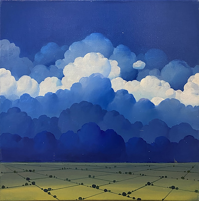 Hasan Mutlu imzalı tablo — Yağlı Boya, 50×50 cm, 25.000 TL müzayede satışı