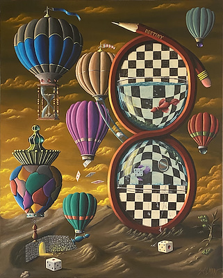 Selman Altun imzalı tablo — 100×80 cm, 40.000 TL müzayede satışı