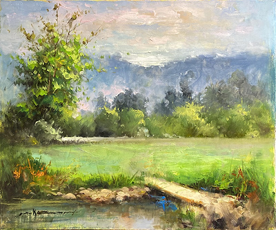 Mohammed Kazemi imzalı tablo — Yağlı Boya, 40×50 cm, 5.000 TL müzayede satışı
