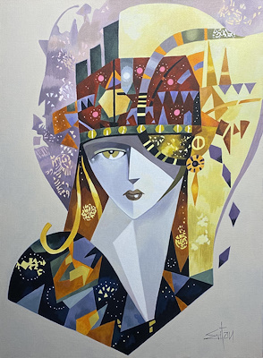 Haluk Evitan imzalı tablo — Yağlı Boya, 53×40 cm, 27.500 TL müzayede satışı