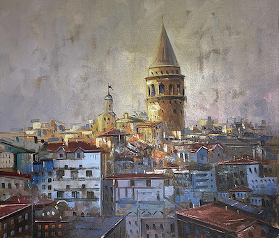 Mohammed Kazemi imzalı tablo — Yağlı Boya, 60×70 cm, 6.000 TL müzayede satışı