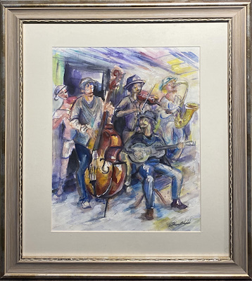 Yasin Akbaydar imzalı tablo — Sulu Boya, 35×25 cm, 3.250 TL müzayede satışı