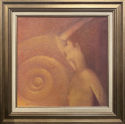 Nusret Orçan imzalı tablo — Yağlı Boya, 40×40 cm, 5.000 TL müzayede satışı