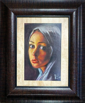 Gülperi Ekinci imzalı tablo — Yağlı Boya, 32×21 cm, 4.500 TL müzayede satışı