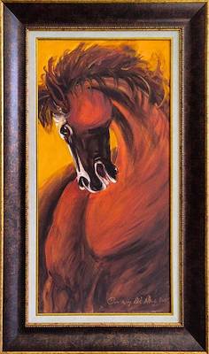 Durmuş Ali Akça imzalı tablo — Yağlı Boya, 80×40 cm, 3.750 TL müzayede satışı
