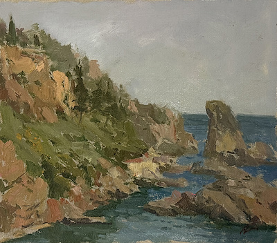 Ulanbek Abykeev imzalı tablo — Yağlı Boya, 25×30 cm, 2.250 TL müzayede satışı