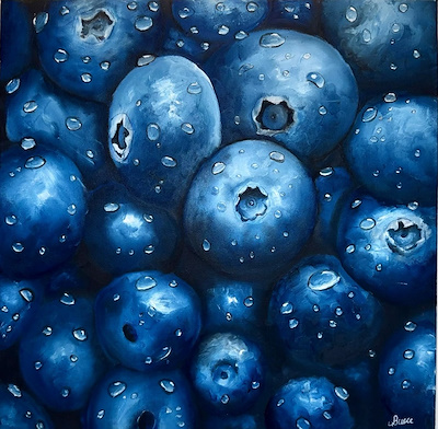 Büşra Söylemez imzalı tablo — Yağlı Boya, 40×40 cm, 2.750 TL müzayede satışı