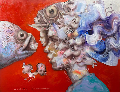 Mustafa Sönmez imzalı tablo — Yağlı Boya, 70×90 cm, 35.000 TL müzayede satışı