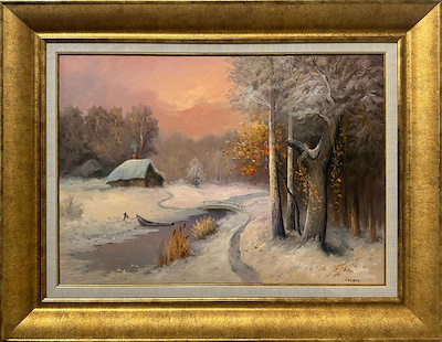 Sender Petr imzalı tablo — Yağlı Boya, 50×70 cm, 5.000 TL müzayede satışı