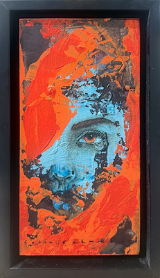 Çetin Çakmakçı imzalı tablo — Akrilik Boya, 30×15 cm, 6.000 TL müzayede satışı