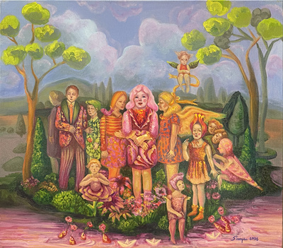Simge Kalfaoğlu imzalı tablo — Yağlı Boya, 50×60 cm, 36.000 TL müzayede satışı