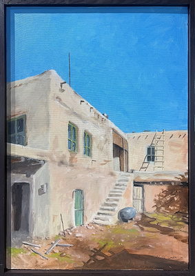 Halil Gören imzalı tablo — Akrilik Boya, 100×70 cm, 10.000 TL müzayede satışı