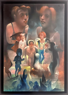 Ömer Koçağ imzalı tablo — Akrilik Boya, 70×100 cm, 155.000 TL müzayede satışı