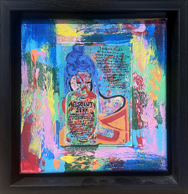 Ra Superstar imzalı tablo — Akrilik Boya, 20×20 cm, 1.000 TL müzayede satışı