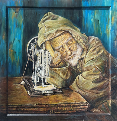 Filiz imzalı tablo — Akrilik Boya, 80×80 cm, 5.500 TL müzayede satışı