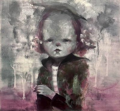 Aysun Öz imzalı tablo — Akrilik Boya, 60×60 cm, 18.000 TL müzayede satışı