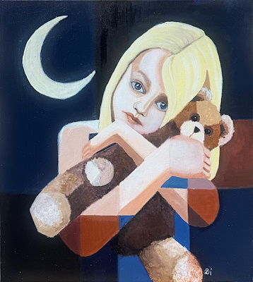 Dilek Çubukçu imzalı tablo — Akrilik Boya, 56×60 cm, 3.000 TL müzayede satışı