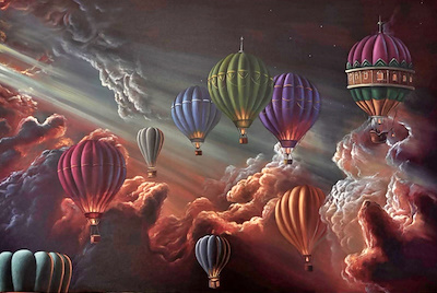 Selman Altun imzalı tablo — Akrilik Boya, 80×120 cm, 45.000 TL müzayede satışı