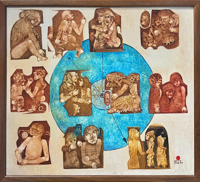 Nevin Çokay imzalı tablo — Yağlı Boya, 60×70 cm, 130.000 TL müzayede satışı
