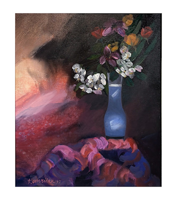 Fikri Cantürk imzalı tablo — Yağlı Boya, 39×33 cm, 11.000 TL müzayede satışı