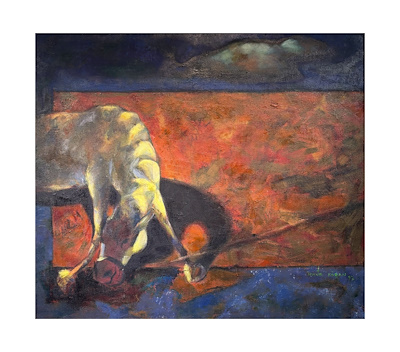 Temur Köran imzalı tablo — Yağlı Boya, 65×75 cm, 75.000 TL müzayede satışı