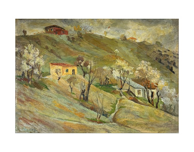 İhsan Çanakkaleli imzalı tablo — Yağlı Boya, 32×44 cm, 19.000 TL müzayede satışı