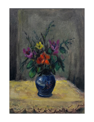 Elif Naci imzalı tablo — Yağlı Boya, 48×34 cm, 80.000 TL müzayede satışı