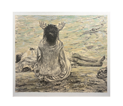 Nedret Sekban imzalı tablo — Yağlı Boya, 95×113 cm, 170.000 TL müzayede satışı
