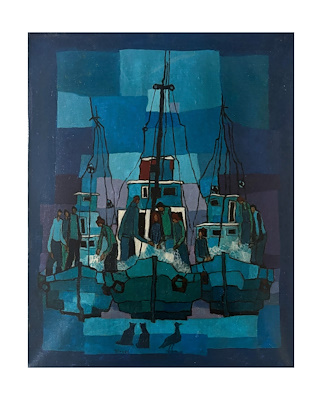Birsel Bosut Gürbüz imzalı tablo — Yağlı Boya, 39×50 cm, 49.000 TL müzayede satışı