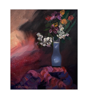 Fikri Cantürk imzalı tablo — Yağlı Boya, 38×33 cm, 11.000 TL müzayede satışı