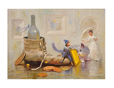 Valentin Rekunenko imzalı tablo — Yağlı Boya, 20×30 cm, 17.000 TL müzayede satışı