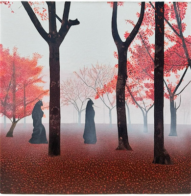 Emrah Emir imzalı tablo — Yağlı Boya, 60×60 cm, 40.000 TL müzayede satışı