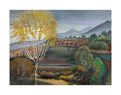 Hüseyin Yüce imzalı tablo — Yağlı Boya, 60×80 cm, 110.000 TL müzayede satışı