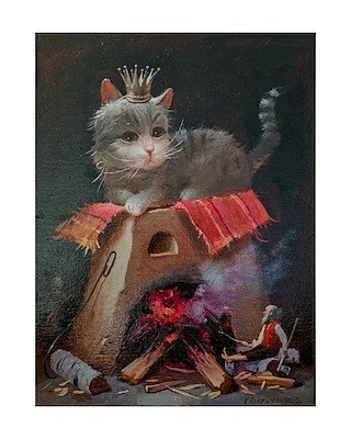 Valentin Rekunenko imzalı tablo — Yağlı Boya, 40×30 cm, 28.000 TL müzayede satışı