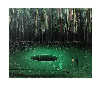Beşir Bayar imzalı tablo — Yağlı Boya, 50×60 cm, 20.000 TL müzayede satışı