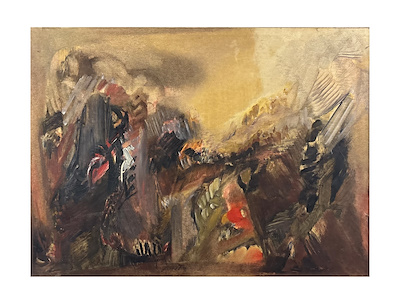 Hasan Kavruk imzalı tablo — Yağlı Boya, 50×70 cm, 30.000 TL müzayede satışı