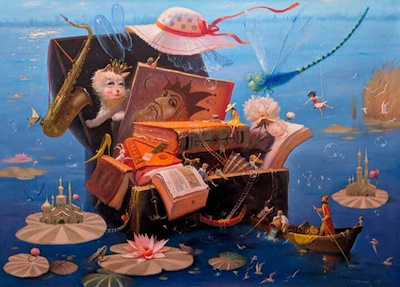 Valentin Rekunenko imzalı tablo — Yağlı Boya, 70×100 cm, 95.000 TL müzayede satışı