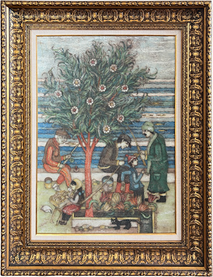 Nuri Abaç imzalı tablo — Yağlı Boya, 70×50 cm, 1.220.000 TL müzayede satışı